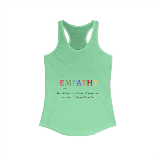EMPATHY Women's Ideal Racerback Tank