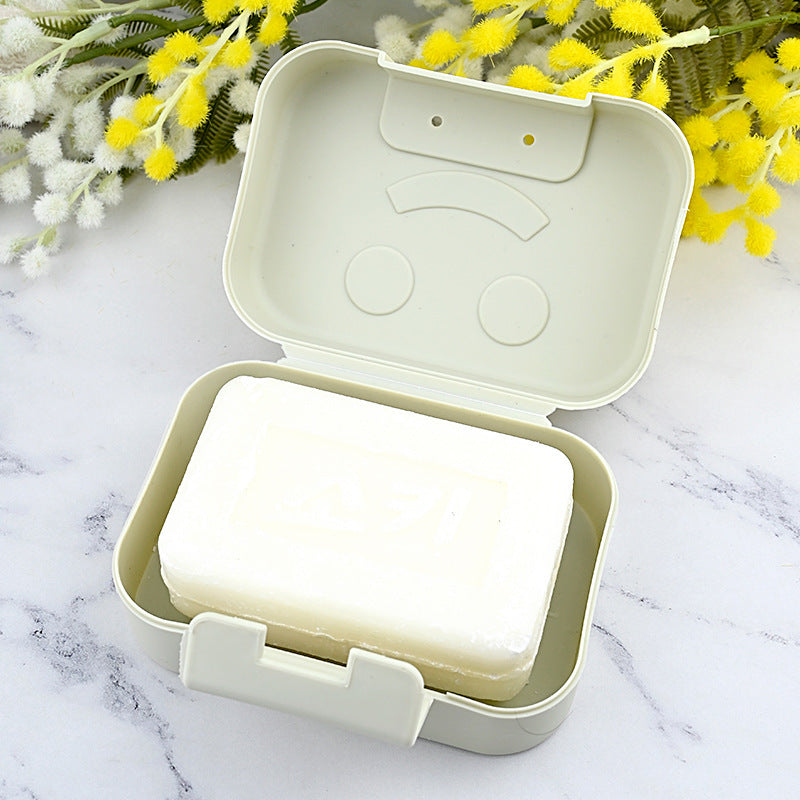 Soap Box Plastic Portable Soap Storage Box