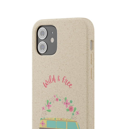 Wild and Free VW Bus Biodegradable Case