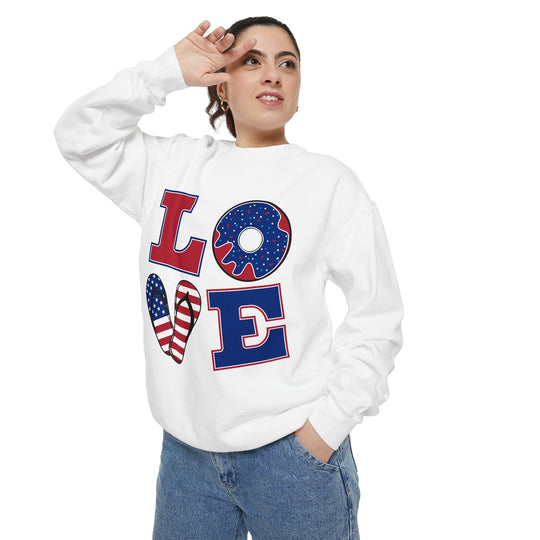 Unisex Garment-Dyed Sweatshirt
