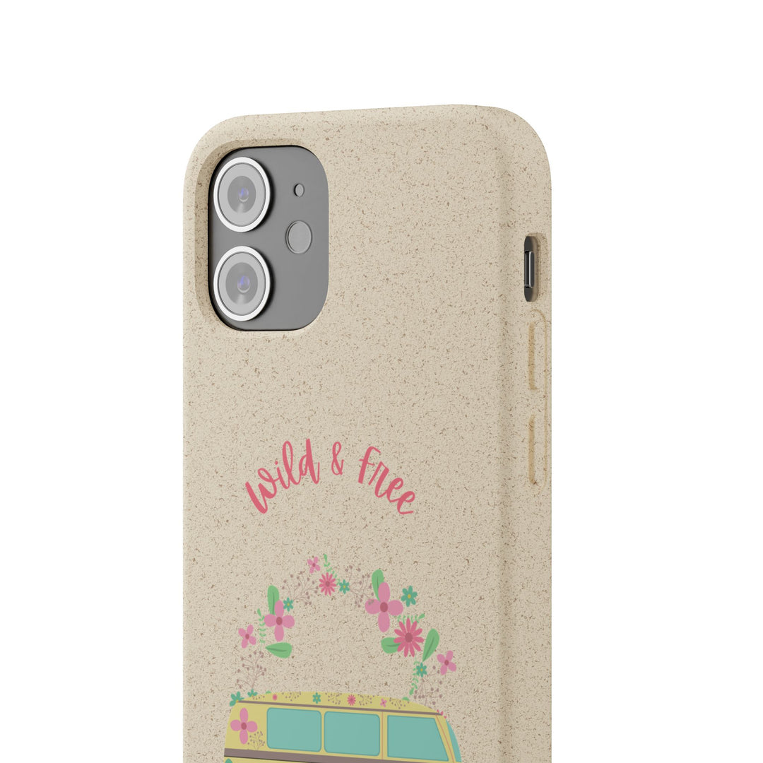 Wild and Free VW Bus Biodegradable Case