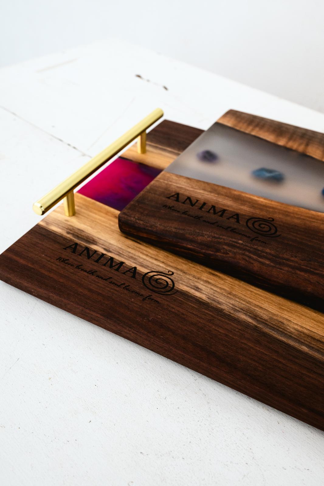 ANIMA Crystal Chak-uterie Board