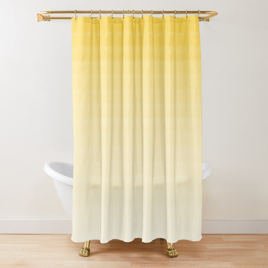 Sage Green Watercolor Ombre Shower Curtain Bathroom Fabric