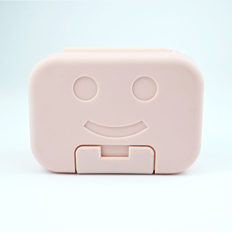 Soap Box Plastic Portable Soap Storage Box