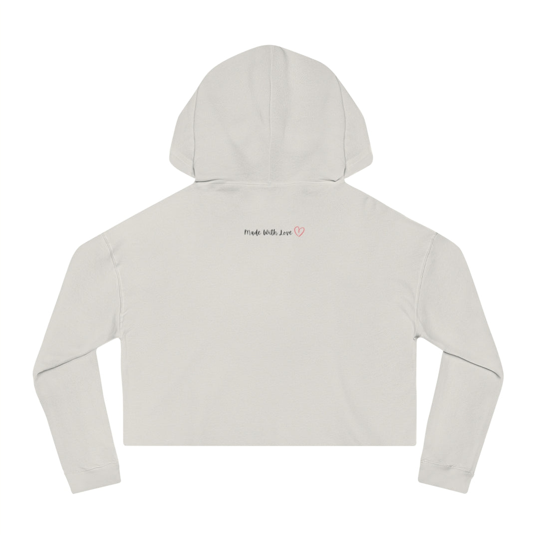 Kindness Women’s Cropped Hooded Sweatshirt