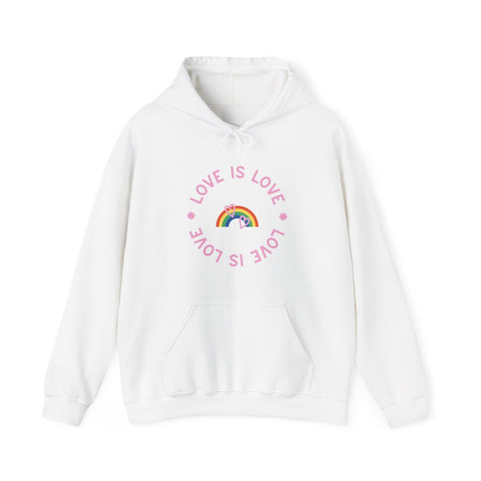 Love is Love Rainbow Unisex Heavy Blend™ Hooded Sweatshirt