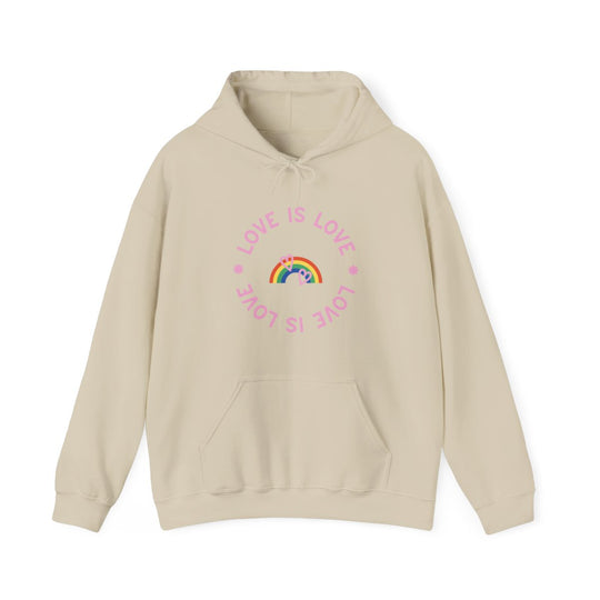 Love is Love Rainbow Unisex Heavy Blend™ Hooded Sweatshirt