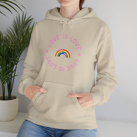 Love is Love Rainbow Unisex Heavy Blend™ Hooded Sweatshirt