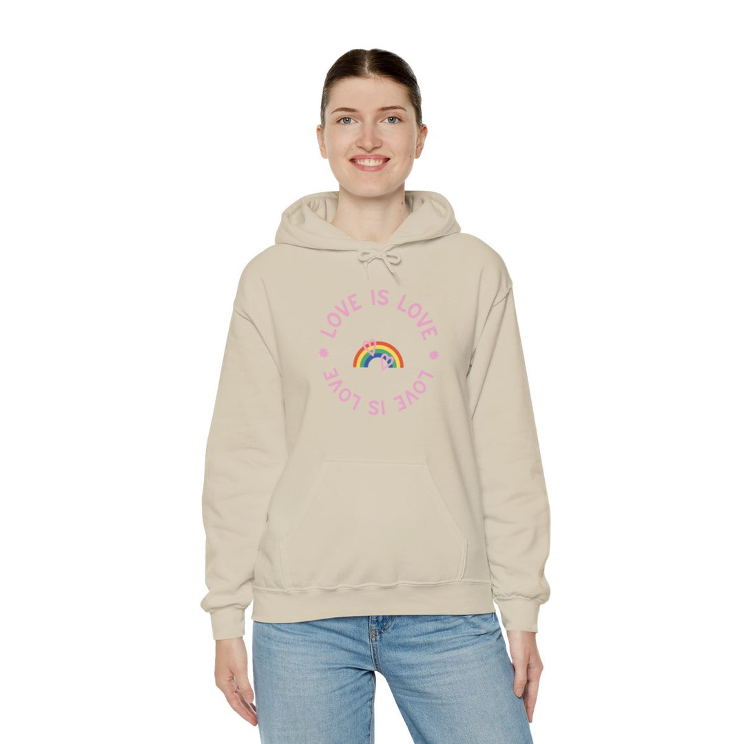 Love is Love Rainbow Unisex Heavy Blend™ Hooded Sweatshirt