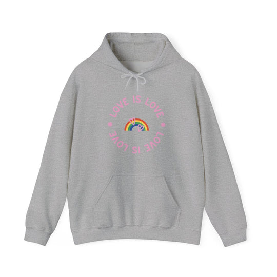 Love is Love Rainbow Unisex Heavy Blend™ Hooded Sweatshirt