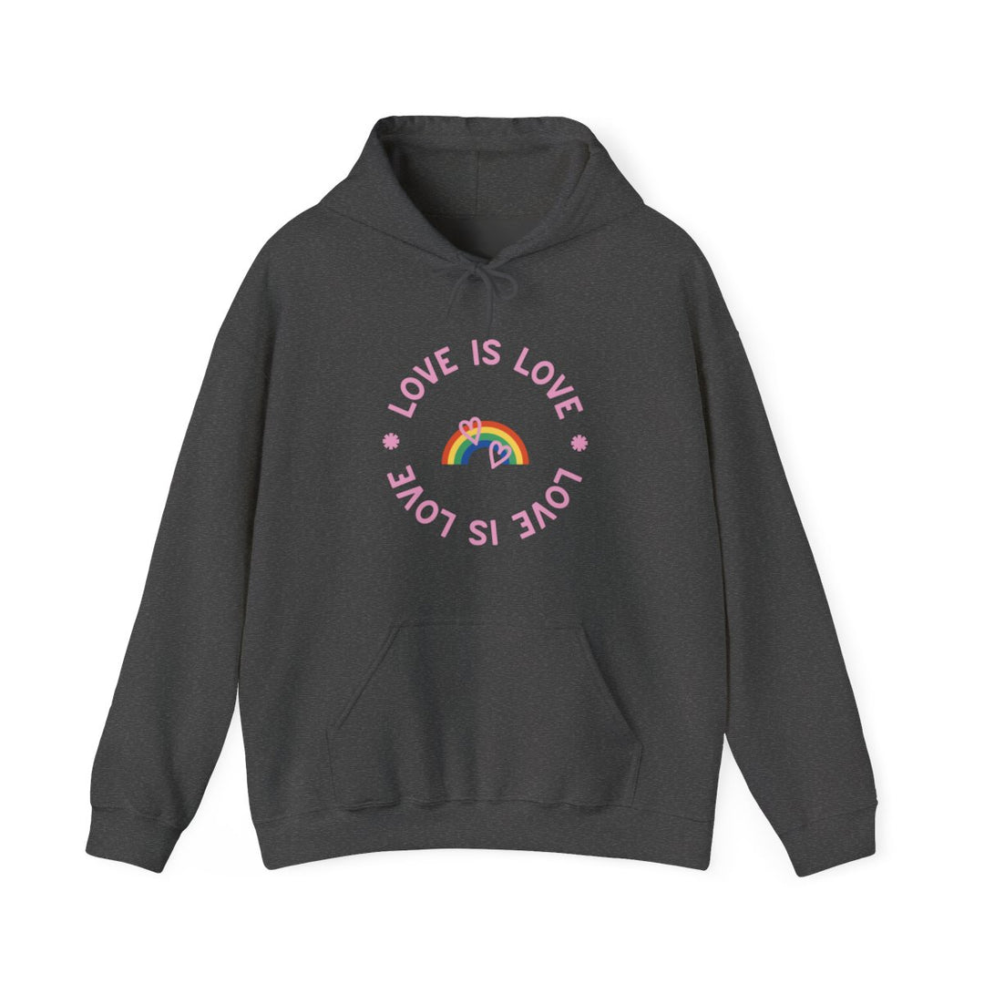 Love is Love Rainbow Unisex Heavy Blend™ Hooded Sweatshirt
