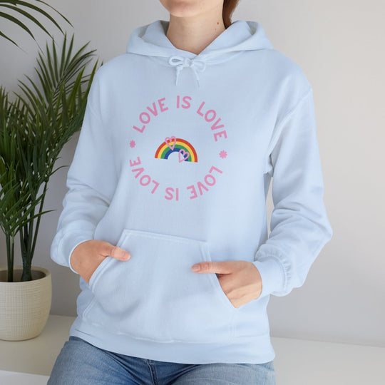 Love is Love Rainbow Unisex Heavy Blend™ Hooded Sweatshirt