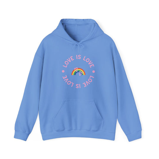 Love is Love Rainbow Unisex Heavy Blend™ Hooded Sweatshirt