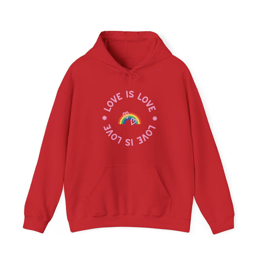 Love is Love Rainbow Unisex Heavy Blend™ Hooded Sweatshirt