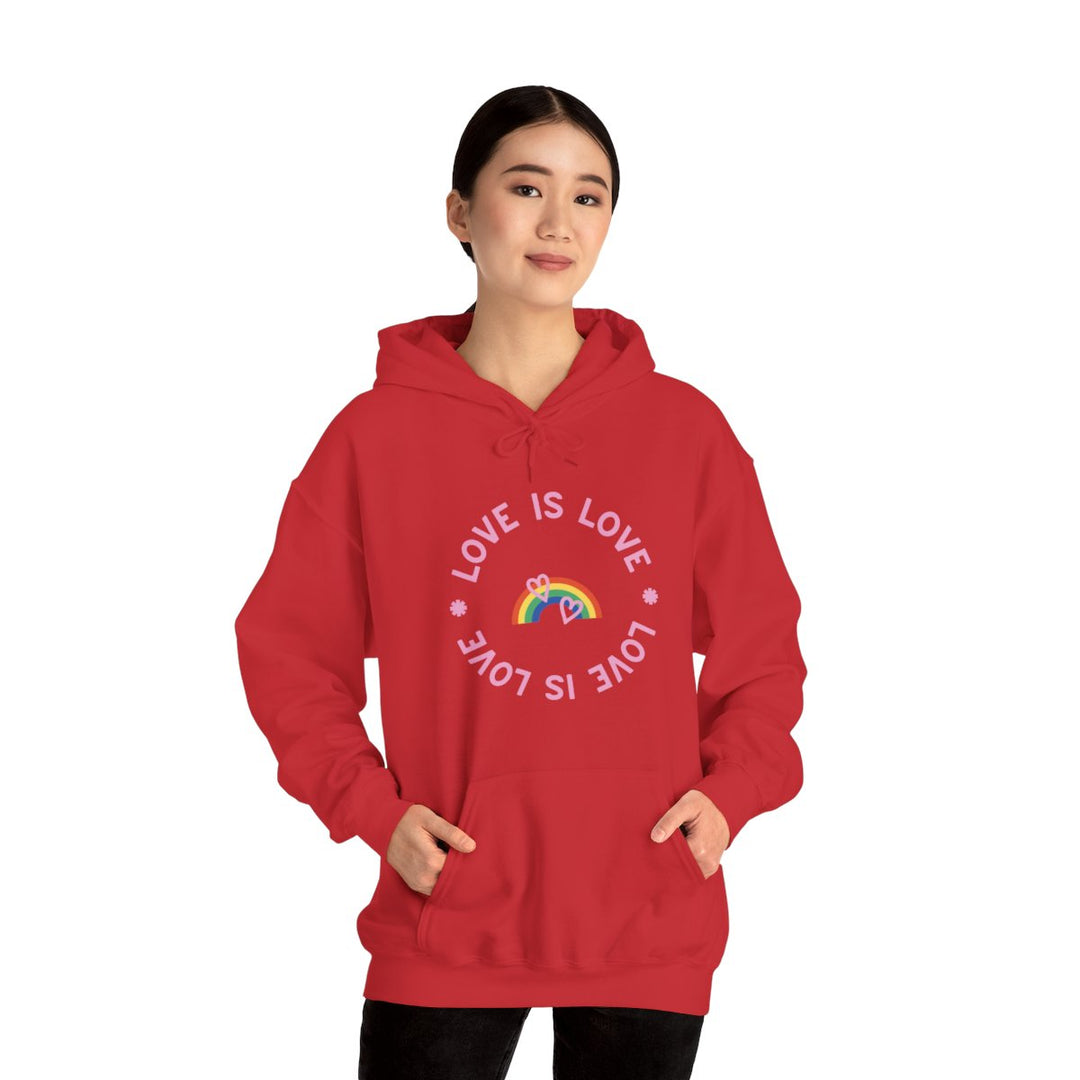 Love is Love Rainbow Unisex Heavy Blend™ Hooded Sweatshirt