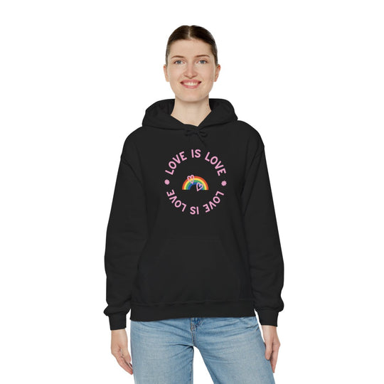 Love is Love Rainbow Unisex Heavy Blend™ Hooded Sweatshirt