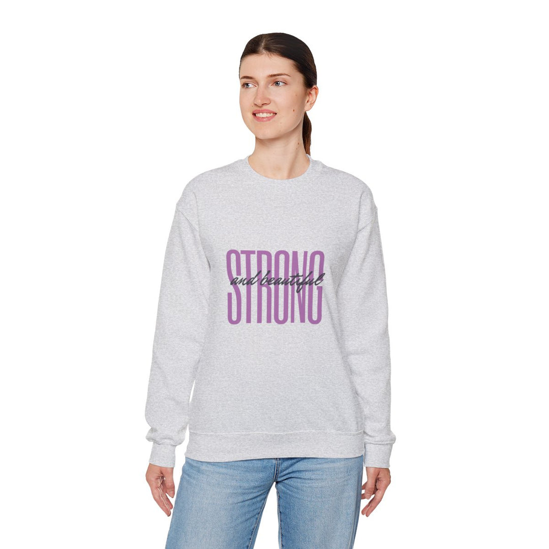 STRONG and Beautiful Unisex Heavy Blend™ Crewneck Sweatshirt