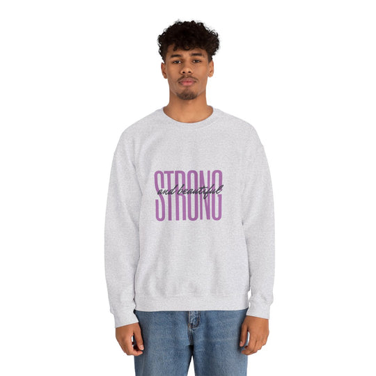 STRONG and Beautiful Unisex Heavy Blend™ Crewneck Sweatshirt