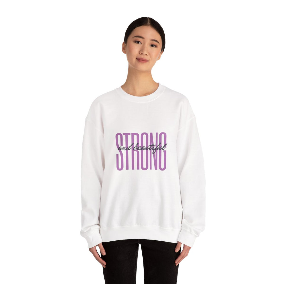 STRONG and Beautiful Unisex Heavy Blend™ Crewneck Sweatshirt