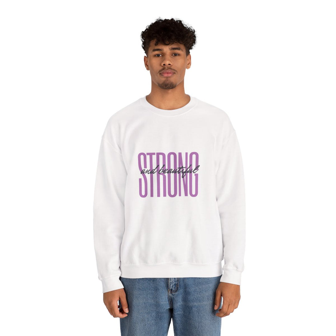 STRONG and Beautiful Unisex Heavy Blend™ Crewneck Sweatshirt