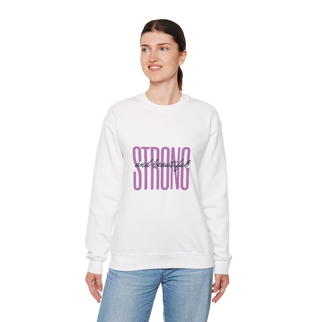 STRONG and Beautiful Unisex Heavy Blend™ Crewneck Sweatshirt
