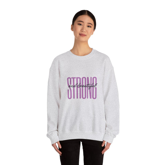 STRONG and Beautiful Unisex Heavy Blend™ Crewneck Sweatshirt